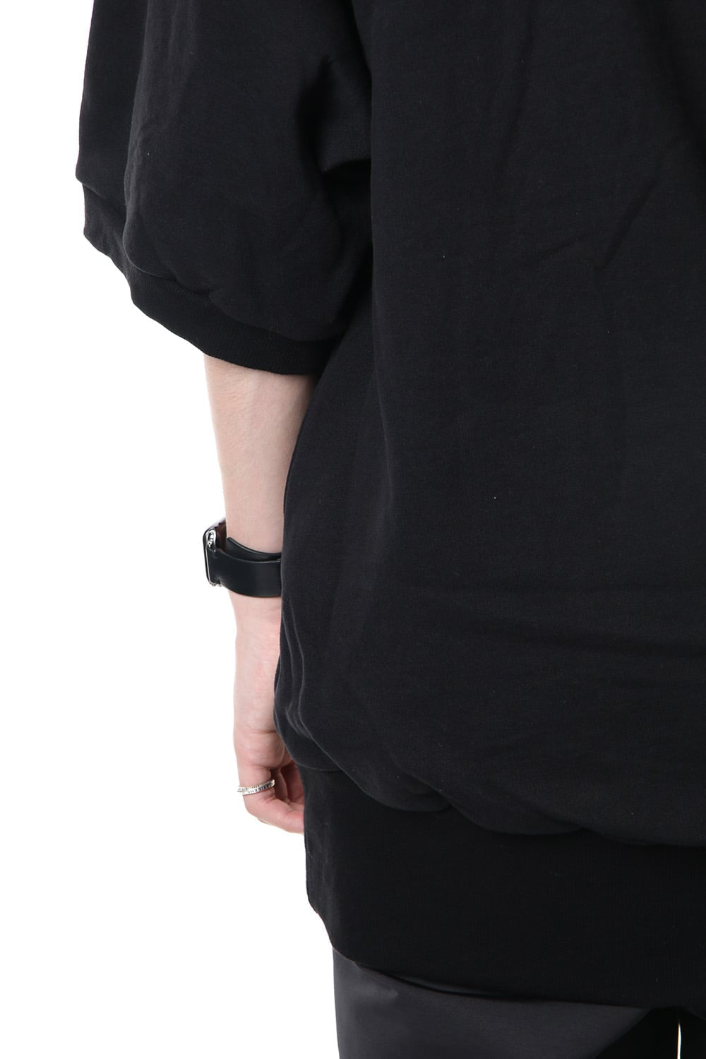 TUCKED BIG T-SHIRT Black