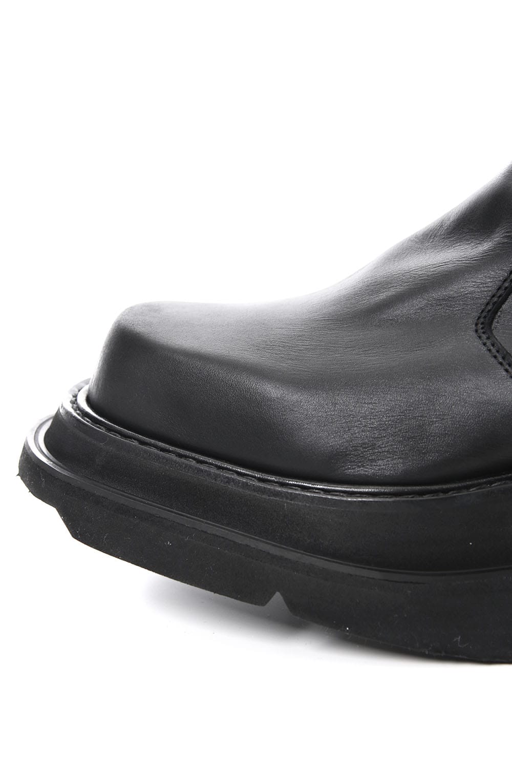 OVERLAYING SIDE ZIP ENGINEER BOOTS