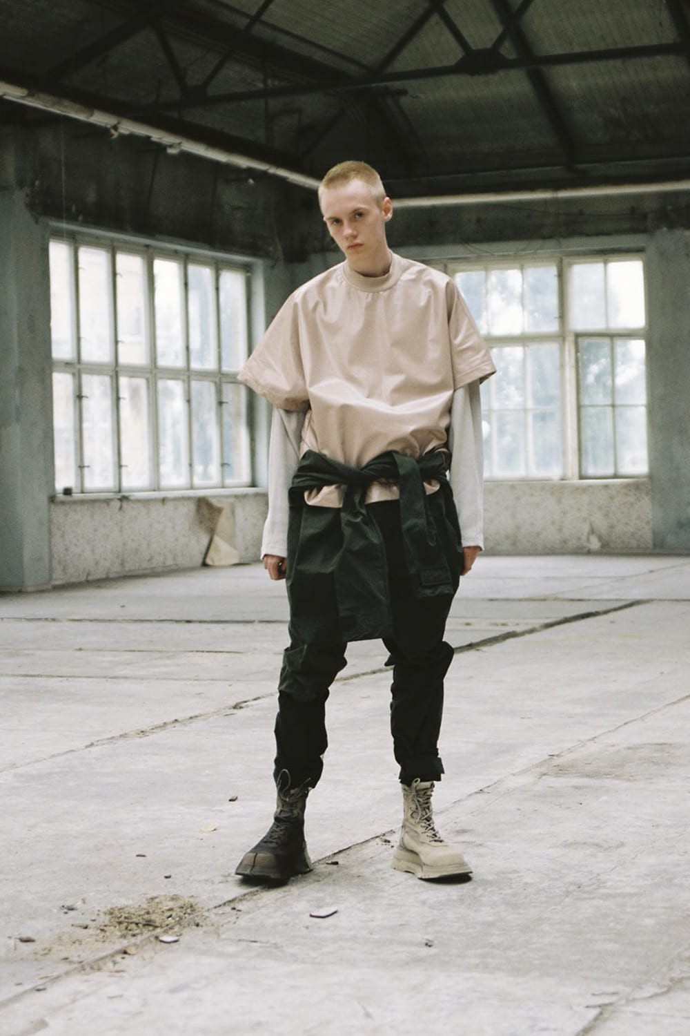 OVERLAYING COMBAT BOOTS