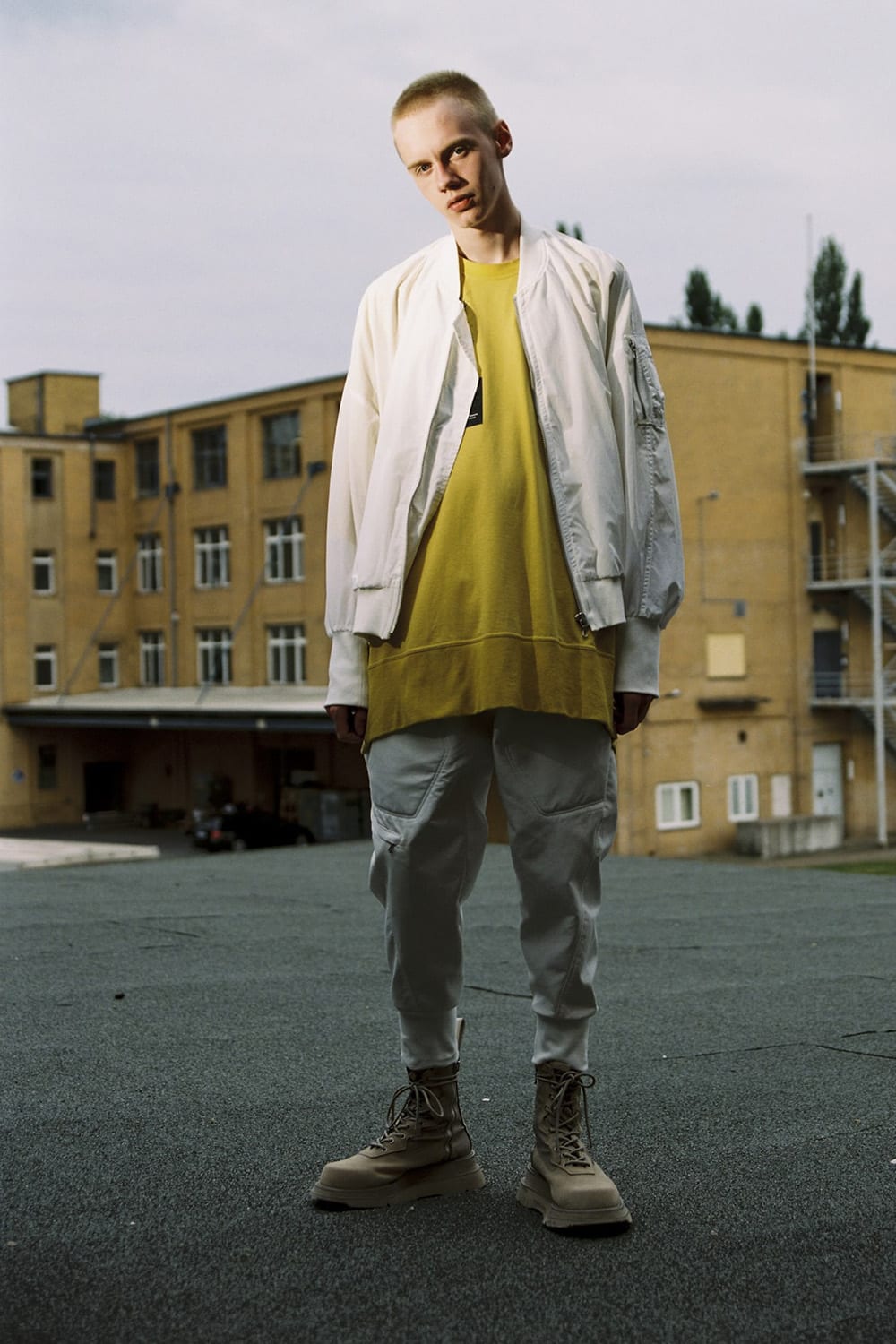 OVERLAYING COMBAT BOOTS