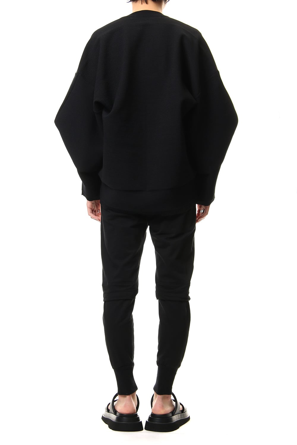 PRINT MIX KNITNG SHIRT