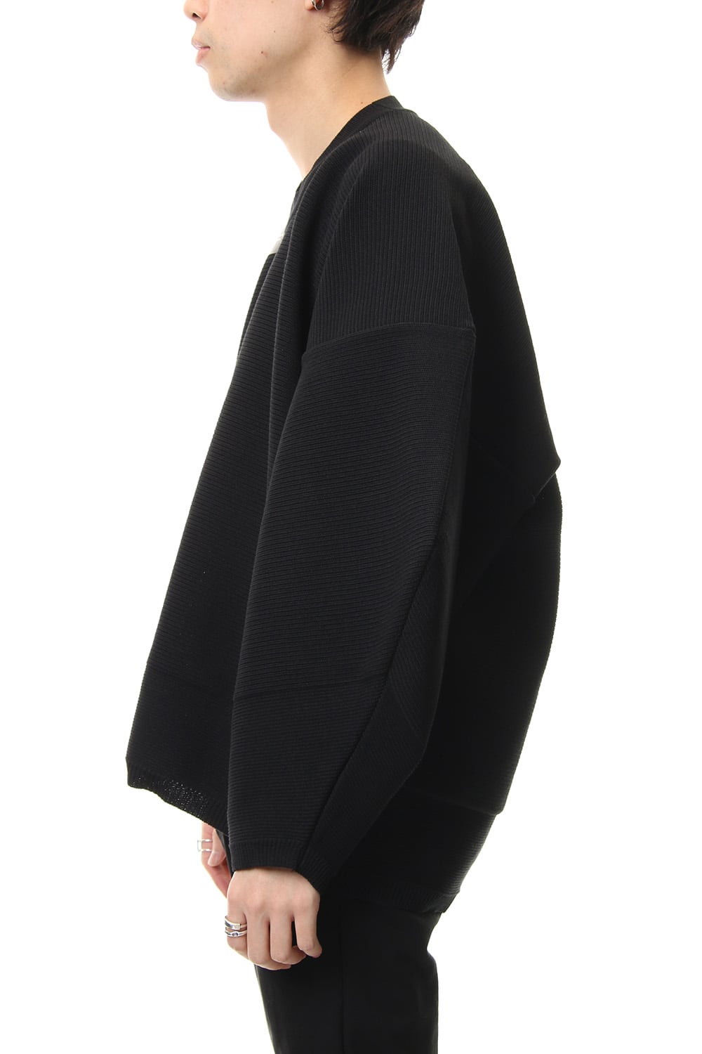 PRINT MIX KNITNG SHIRT