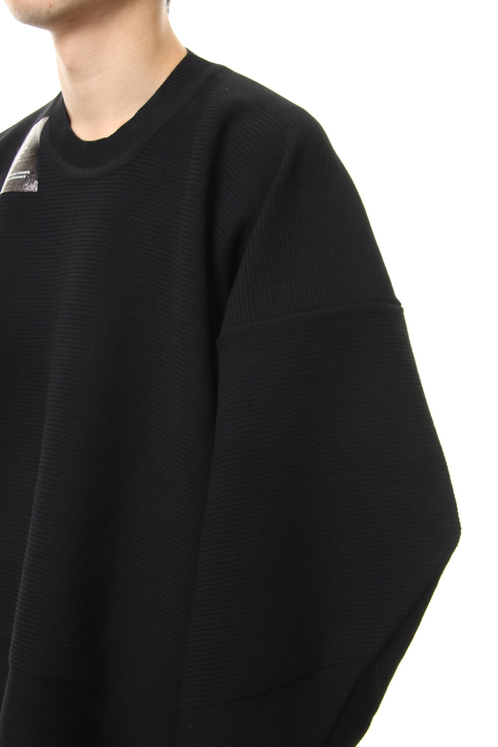 PRINT MIX KNITNG SHIRT