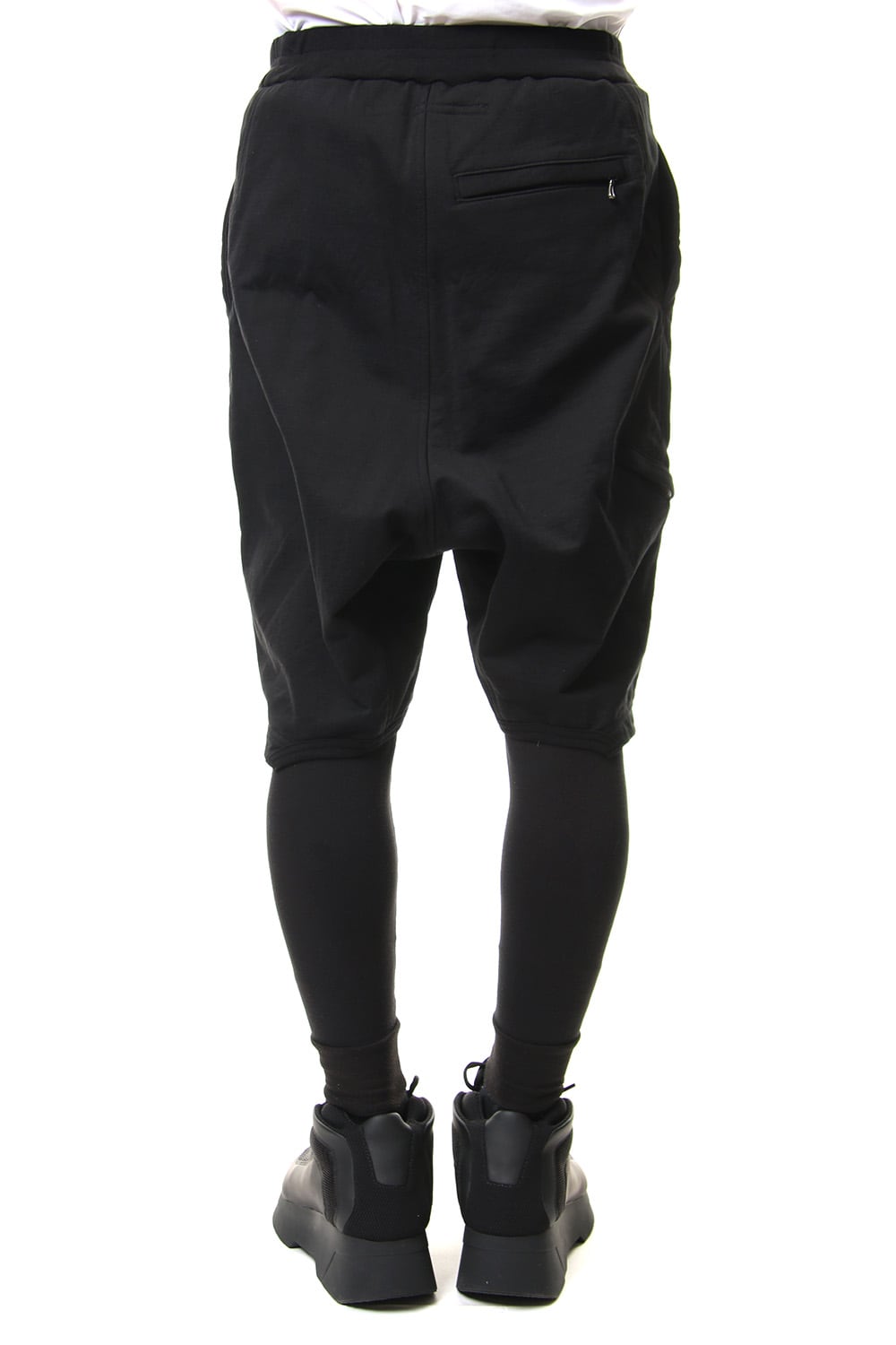 MILITARY LEG POCKET EASY PANTS Black