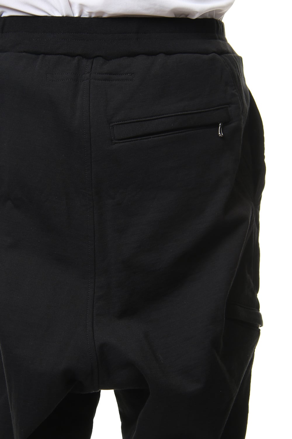 MILITARY LEG POCKET EASY PANTS Black