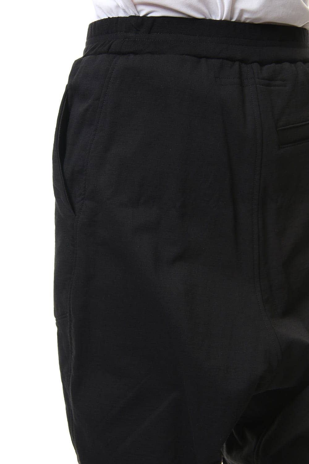 MILITARY LEG POCKET EASY PANTS Black