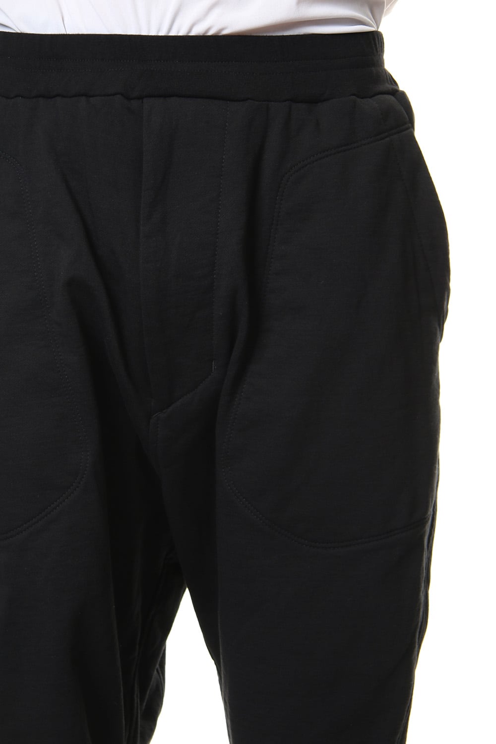 MILITARY LEG POCKET EASY PANTS Black