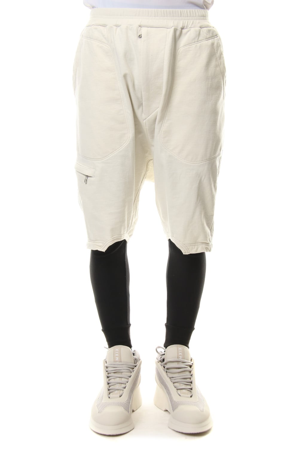 MILITARY LEG POCKET EASY PANTS Plaster