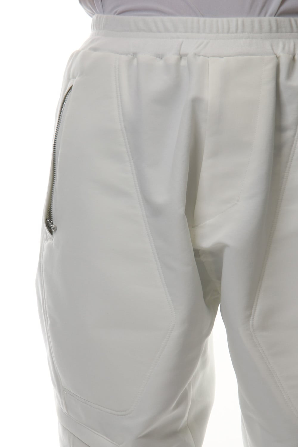 MILITARY LEG POCKET CROPPED PANTS Off