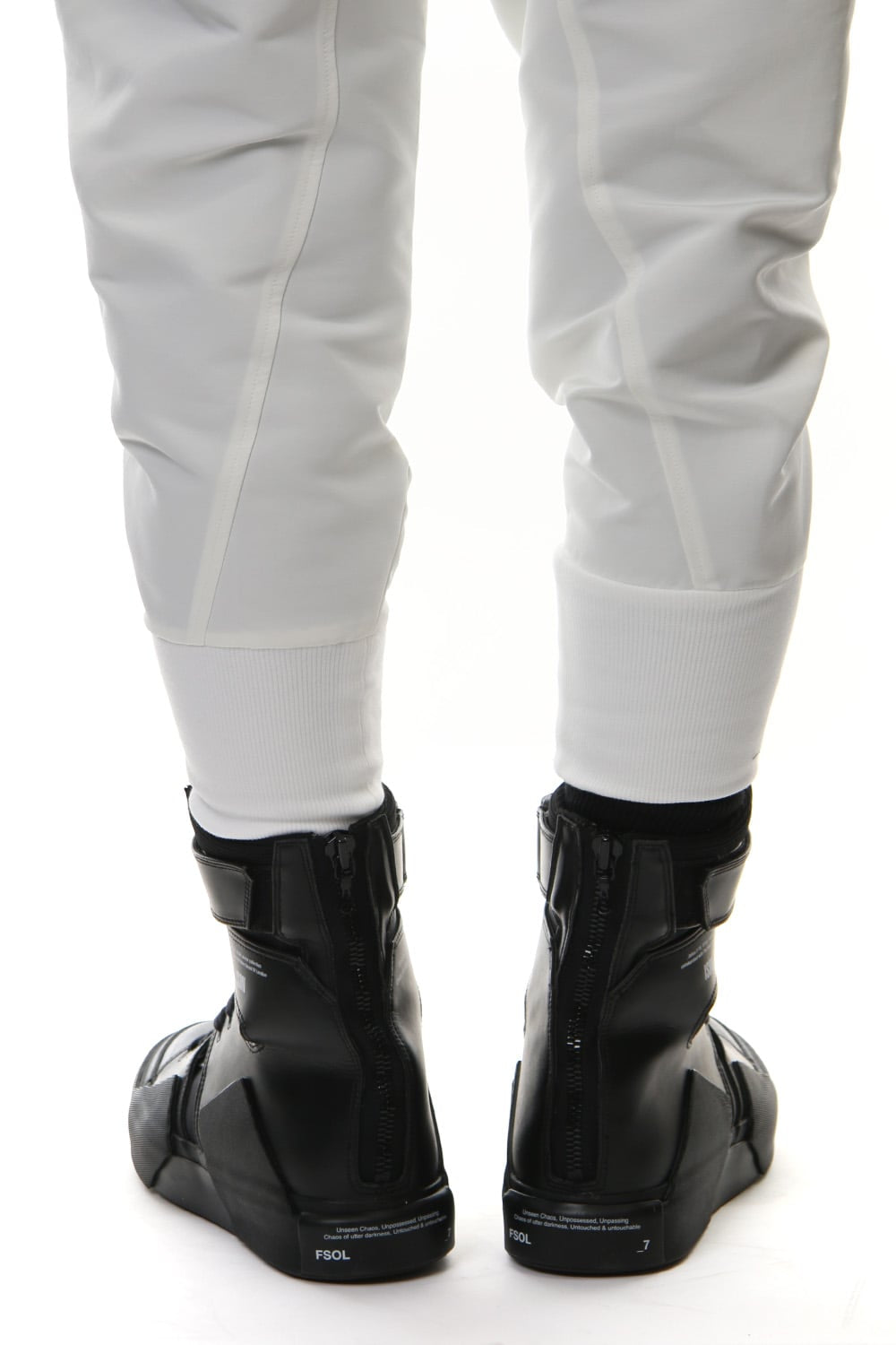 MILITARY LEG POCKET CROPPED PANTS Off