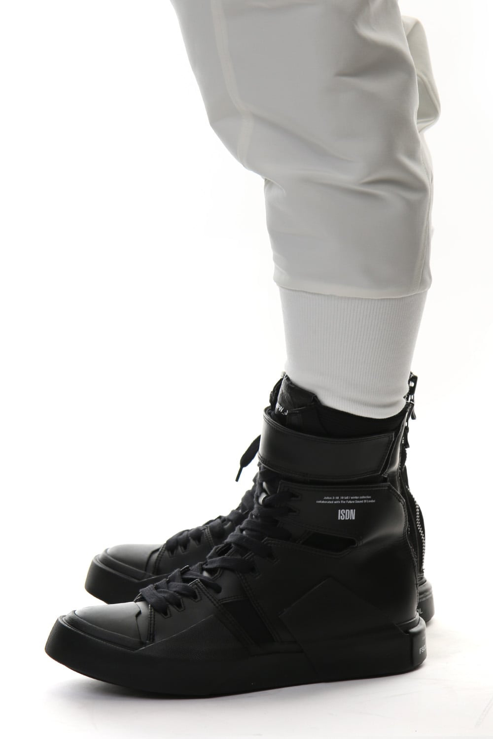 MILITARY LEG POCKET CROPPED PANTS Off