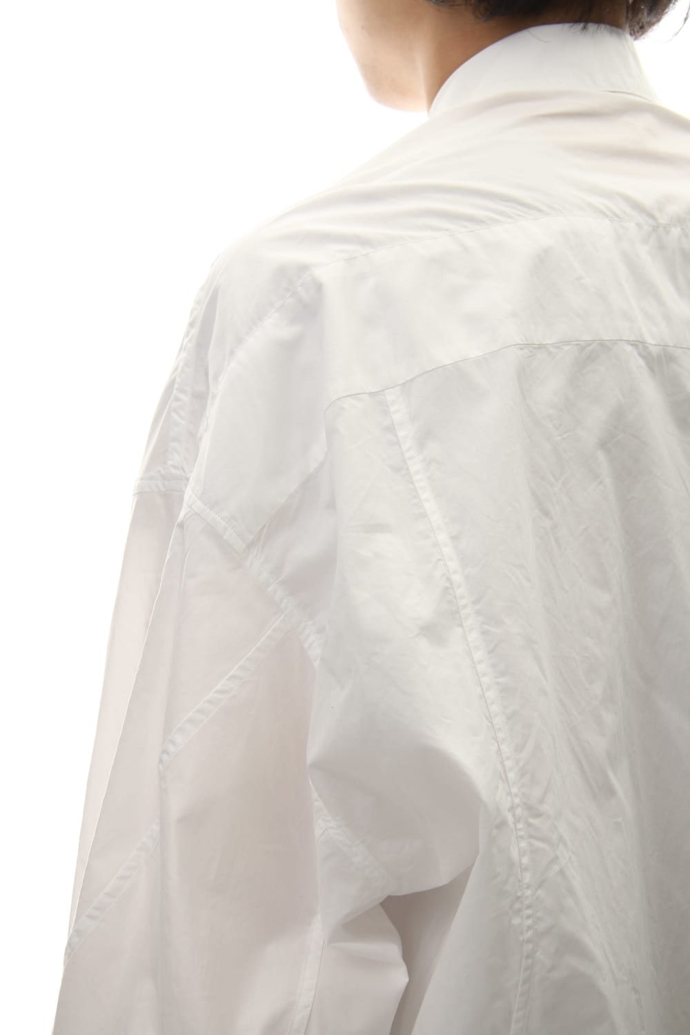 PRINT DROP SHOULDER SHIRT White