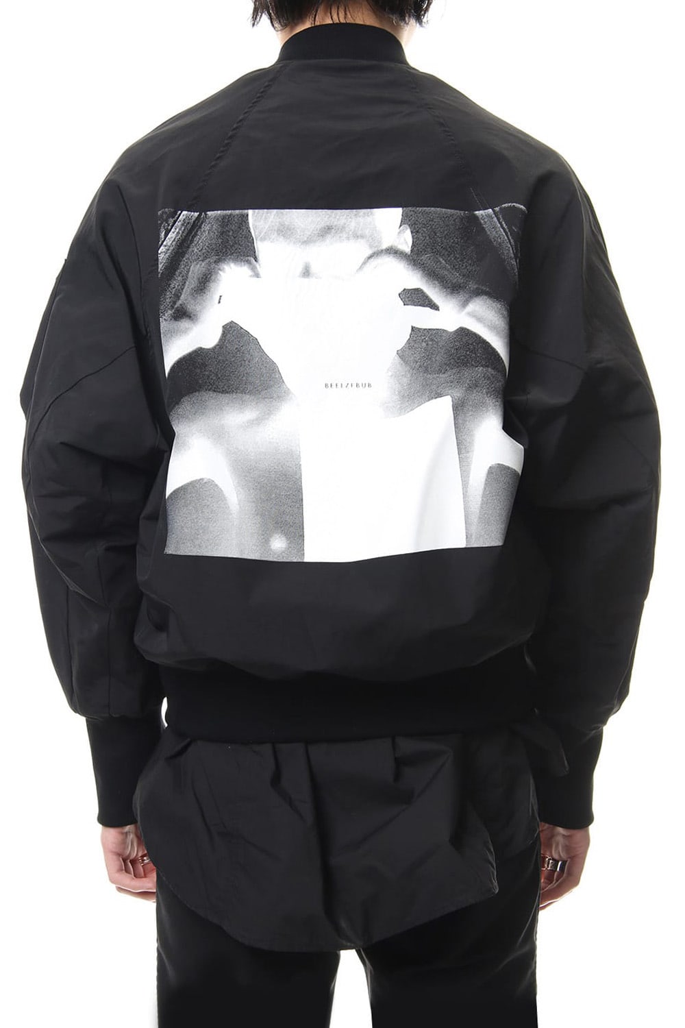 PRINT MA-1 JACKET