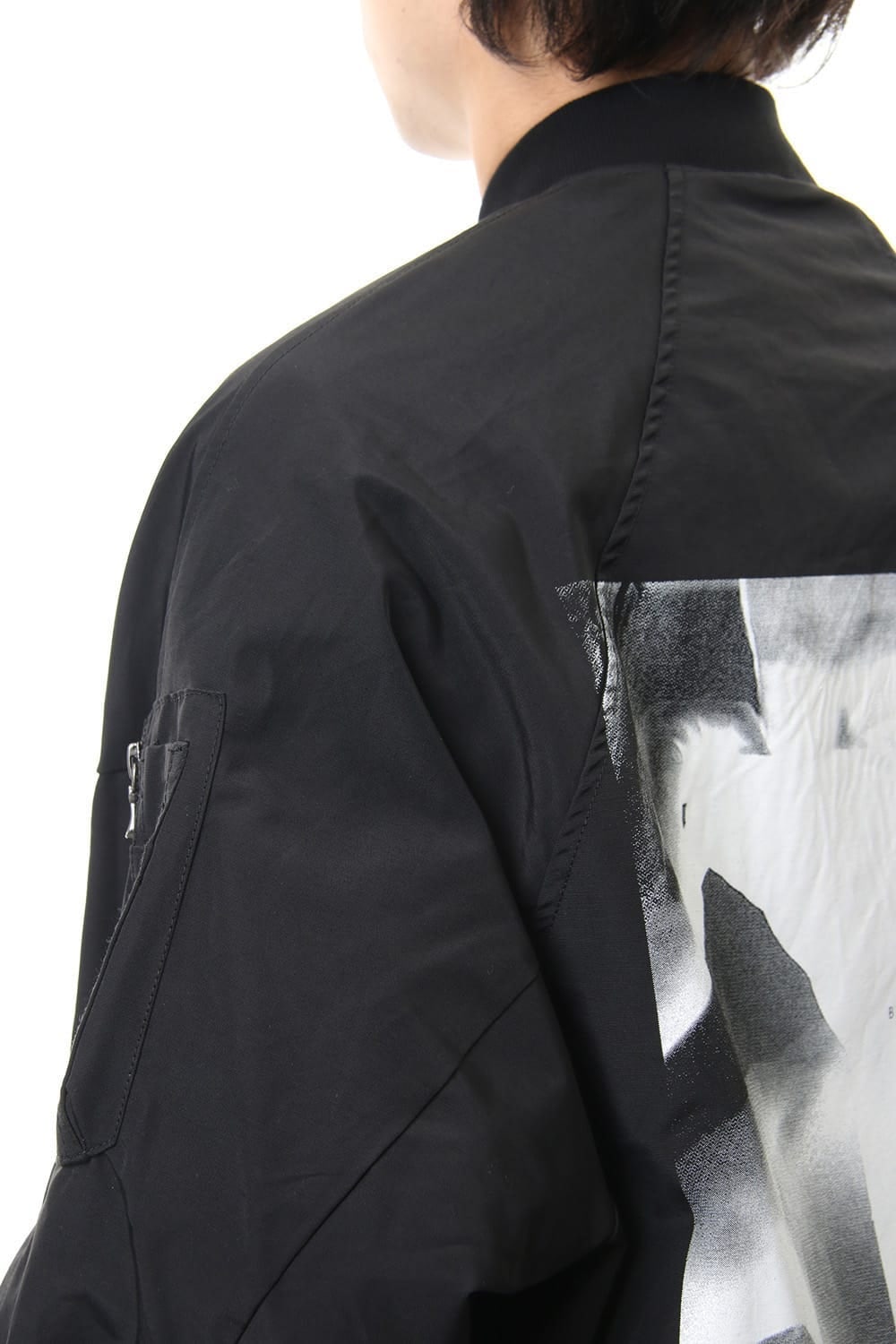 PRINT MA-1 JACKET
