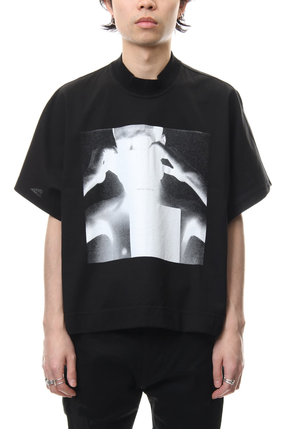 PRINT KITE T-SHIRT Black