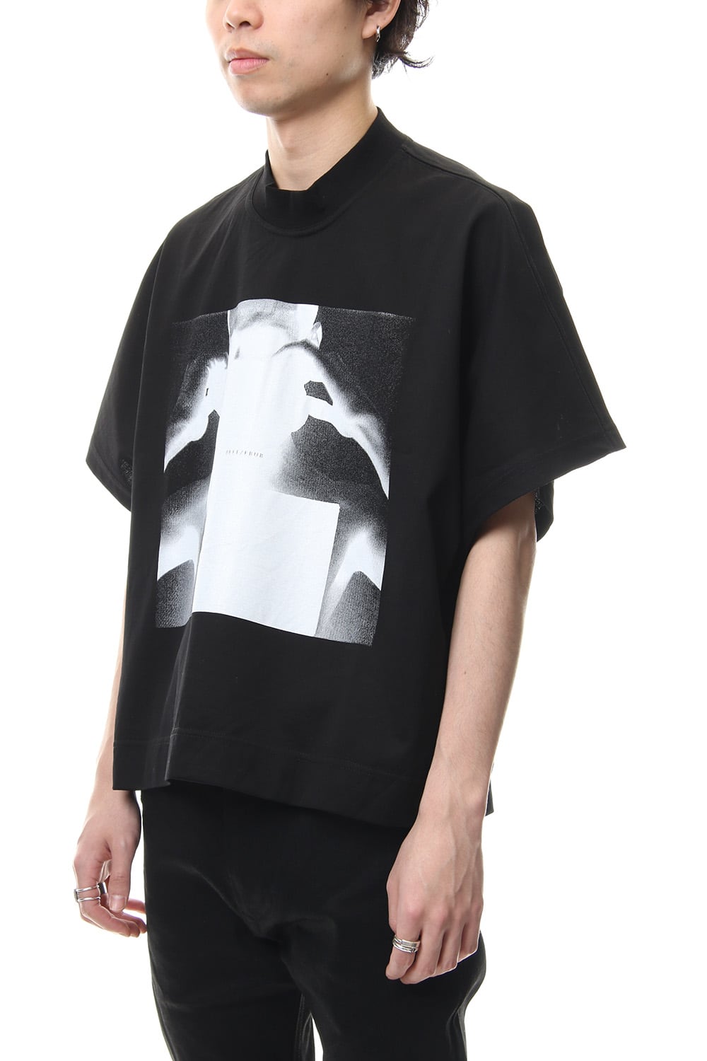 PRINT KITE T-SHIRT Black