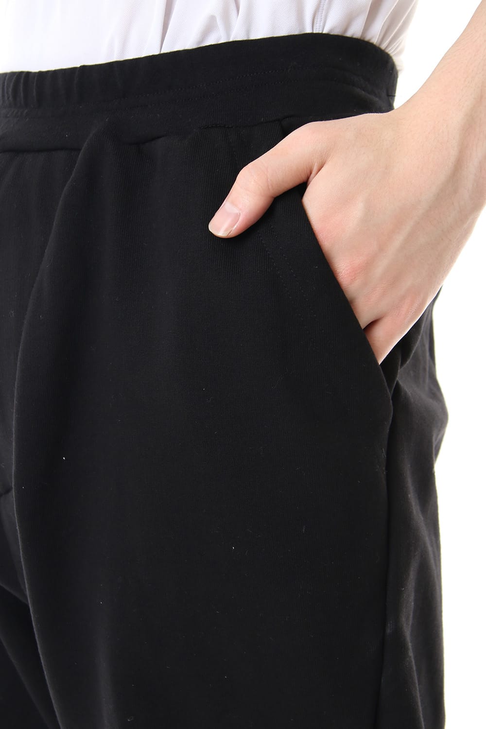 PRINT CROPPED EASY PANTS