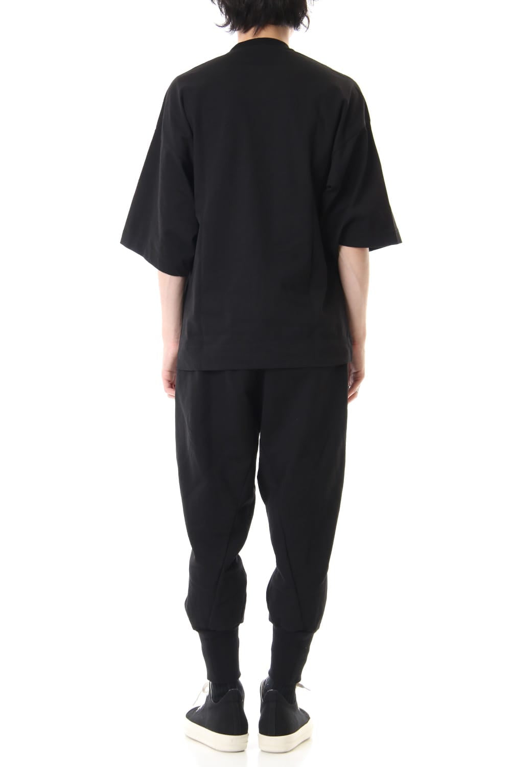 PRINT CROPPED EASY PANTS