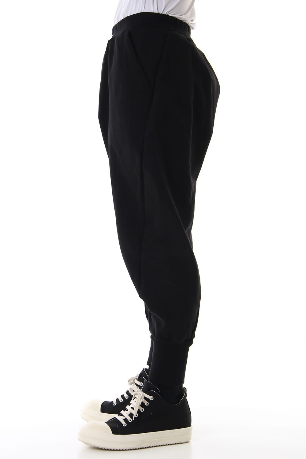 PRINT CROPPED EASY PANTS