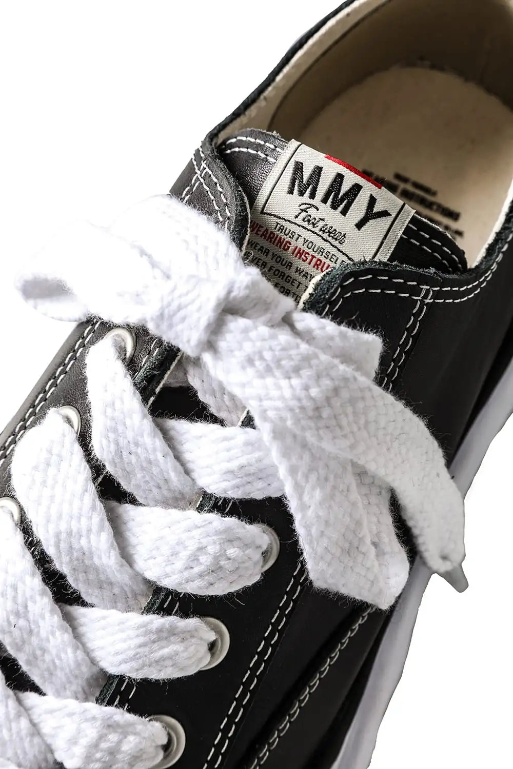 PETERSON Leather Low-Cut sneaker Black