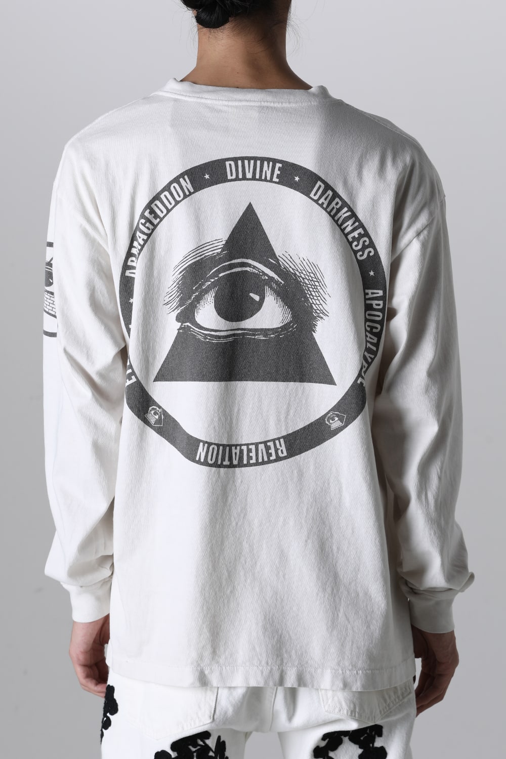 KOSUKE KAWAMURA × ©SAINT M×××××× COMPLICATED Long sleeve T-shirt