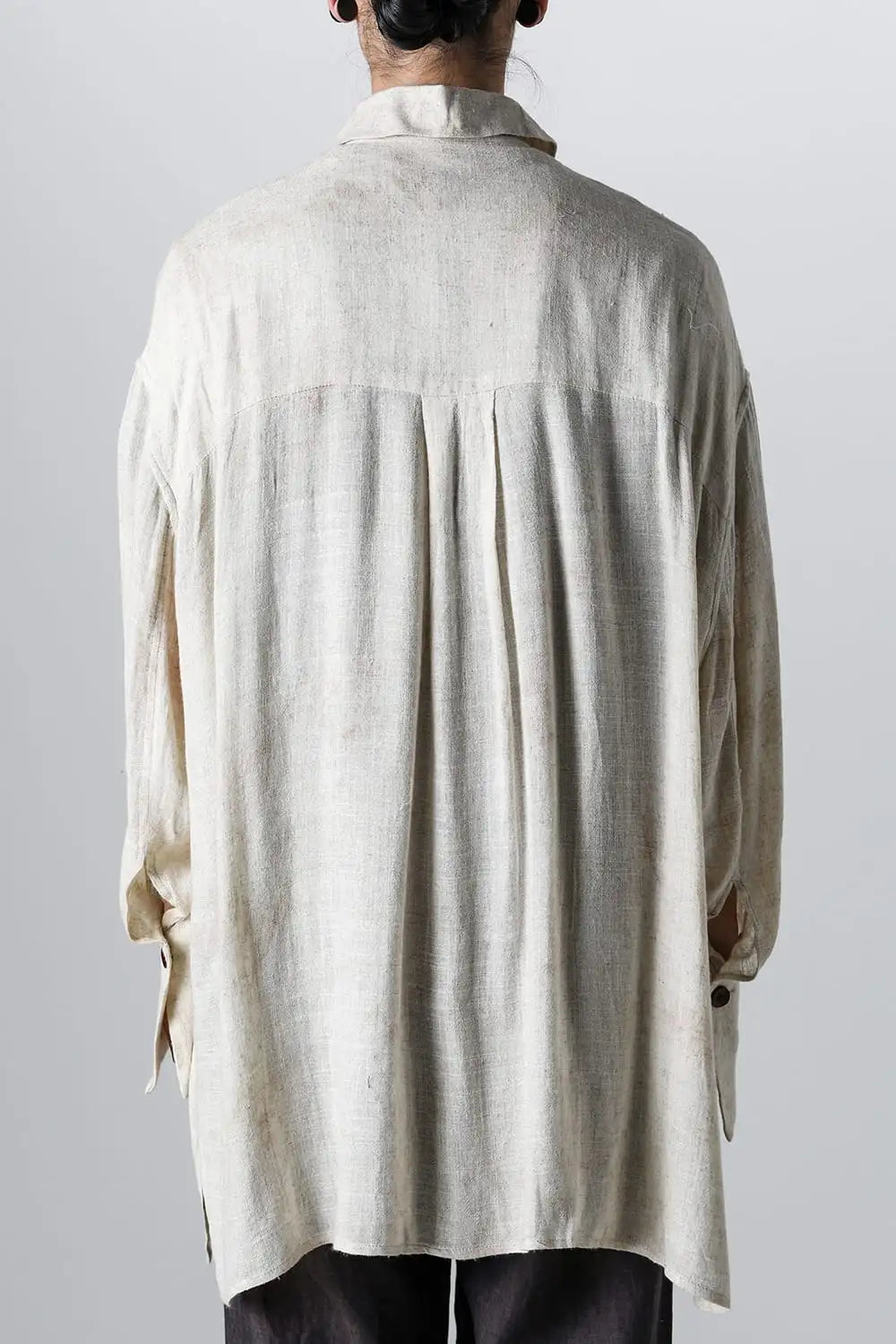 Hand Dyed DB Pocket Oversized Shirt