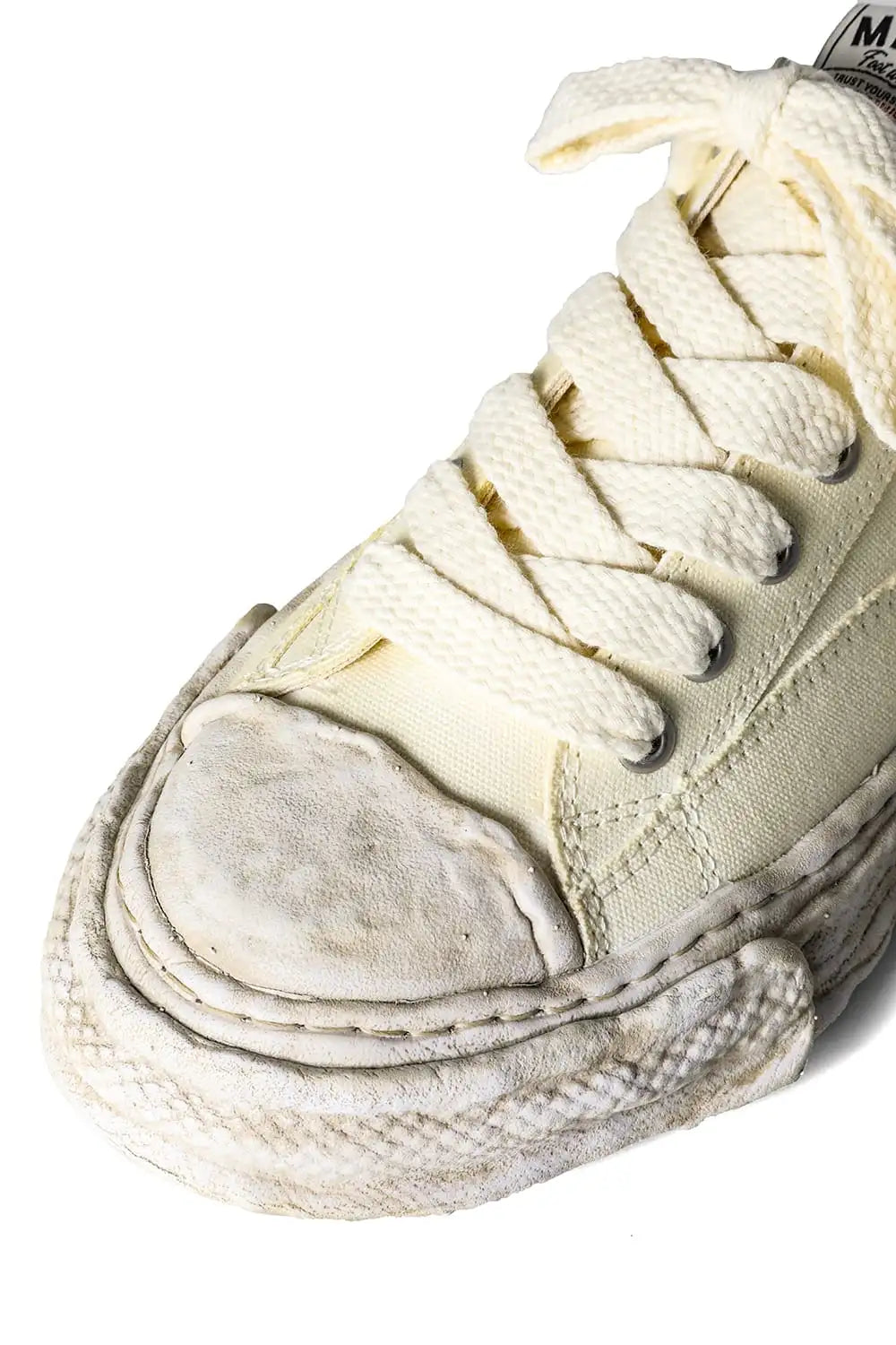 PETERSON 23 canvas garment dye Low-Top sneakers White