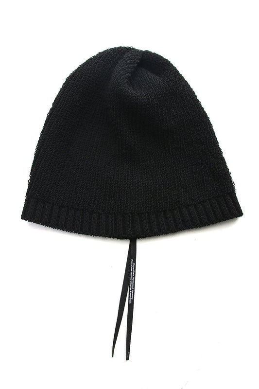 STRAP BEANIE Black