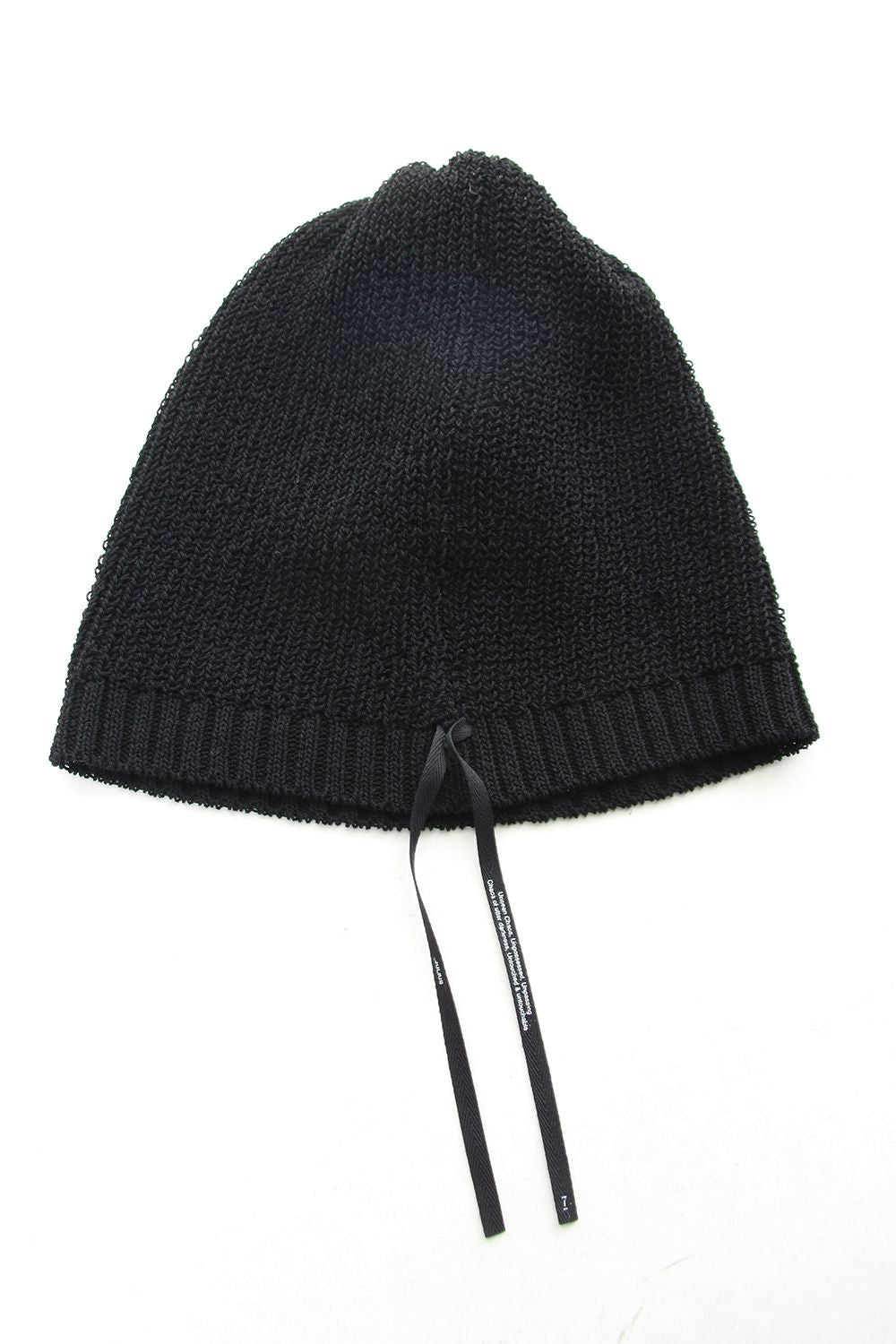 STRAP BEANIE Black