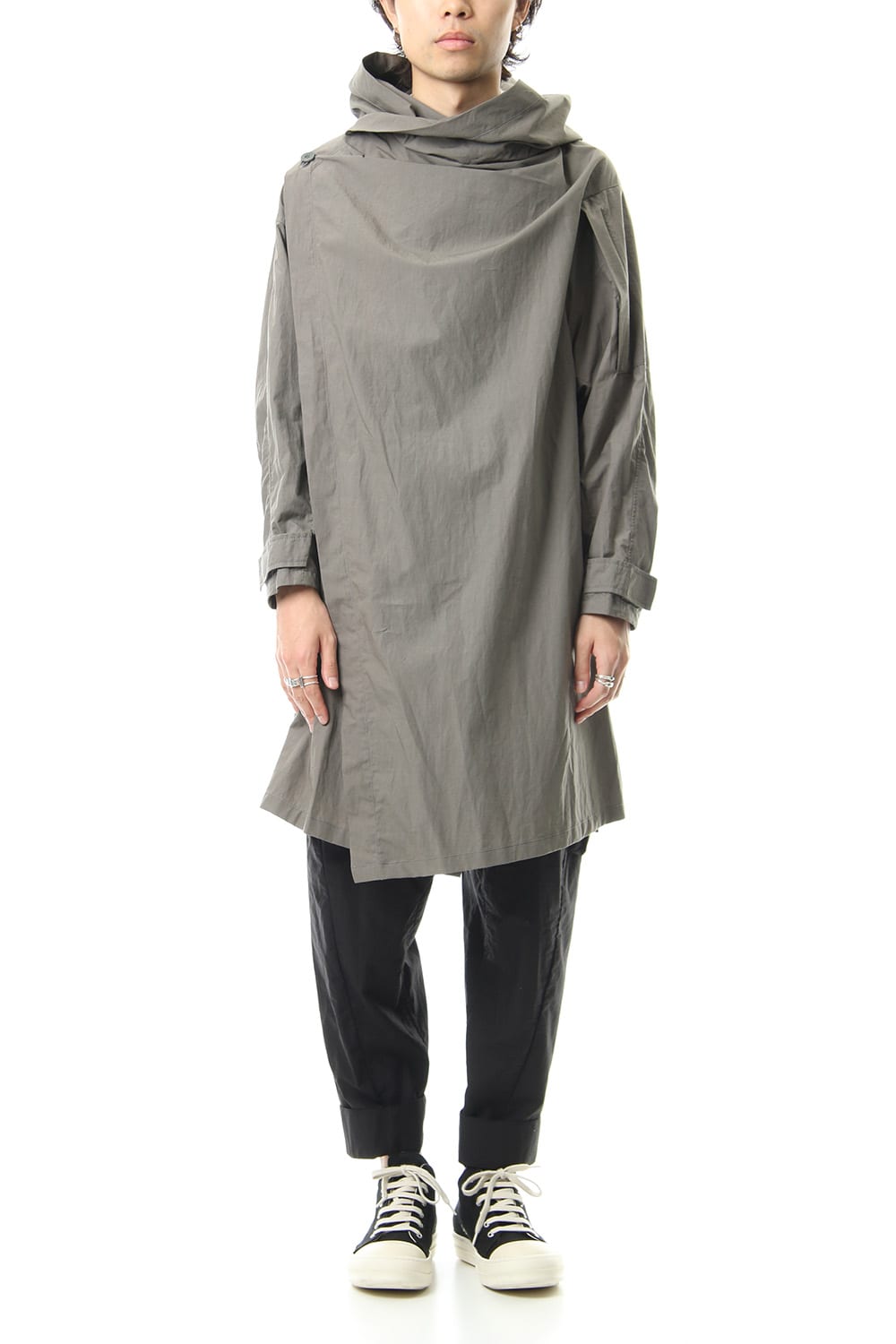 COVERED MODS COAT Khaki Gray