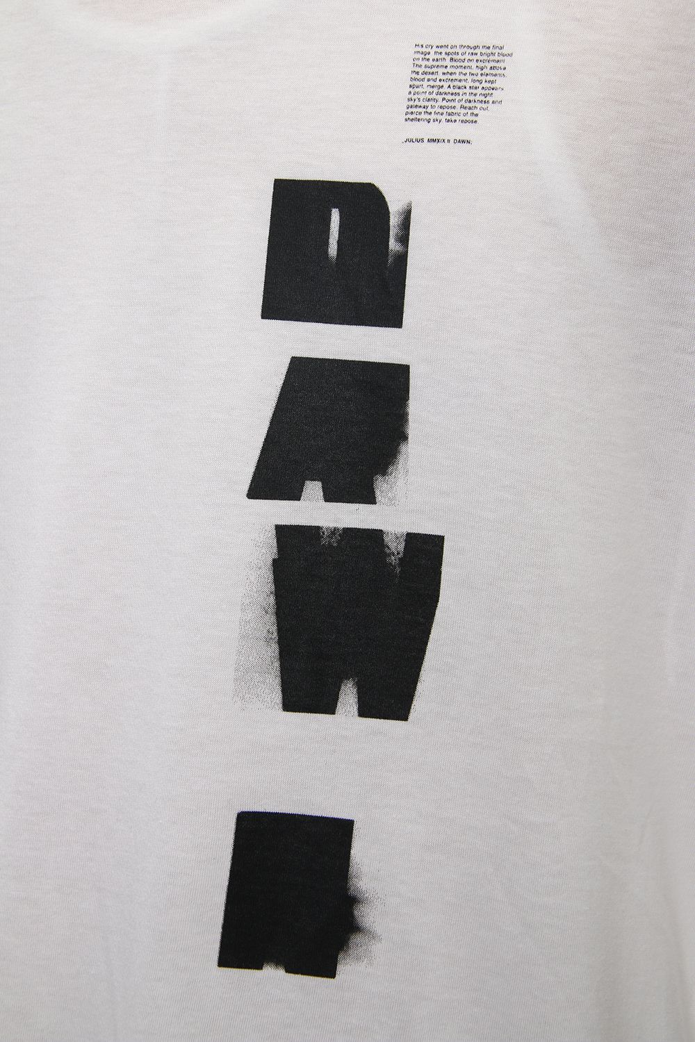 DAWN BIG T-SHIRT Off