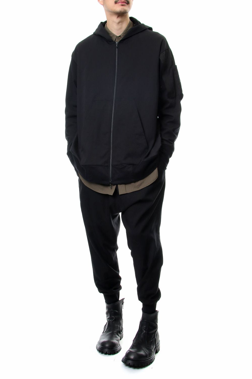 COMBINATION PARKA Black