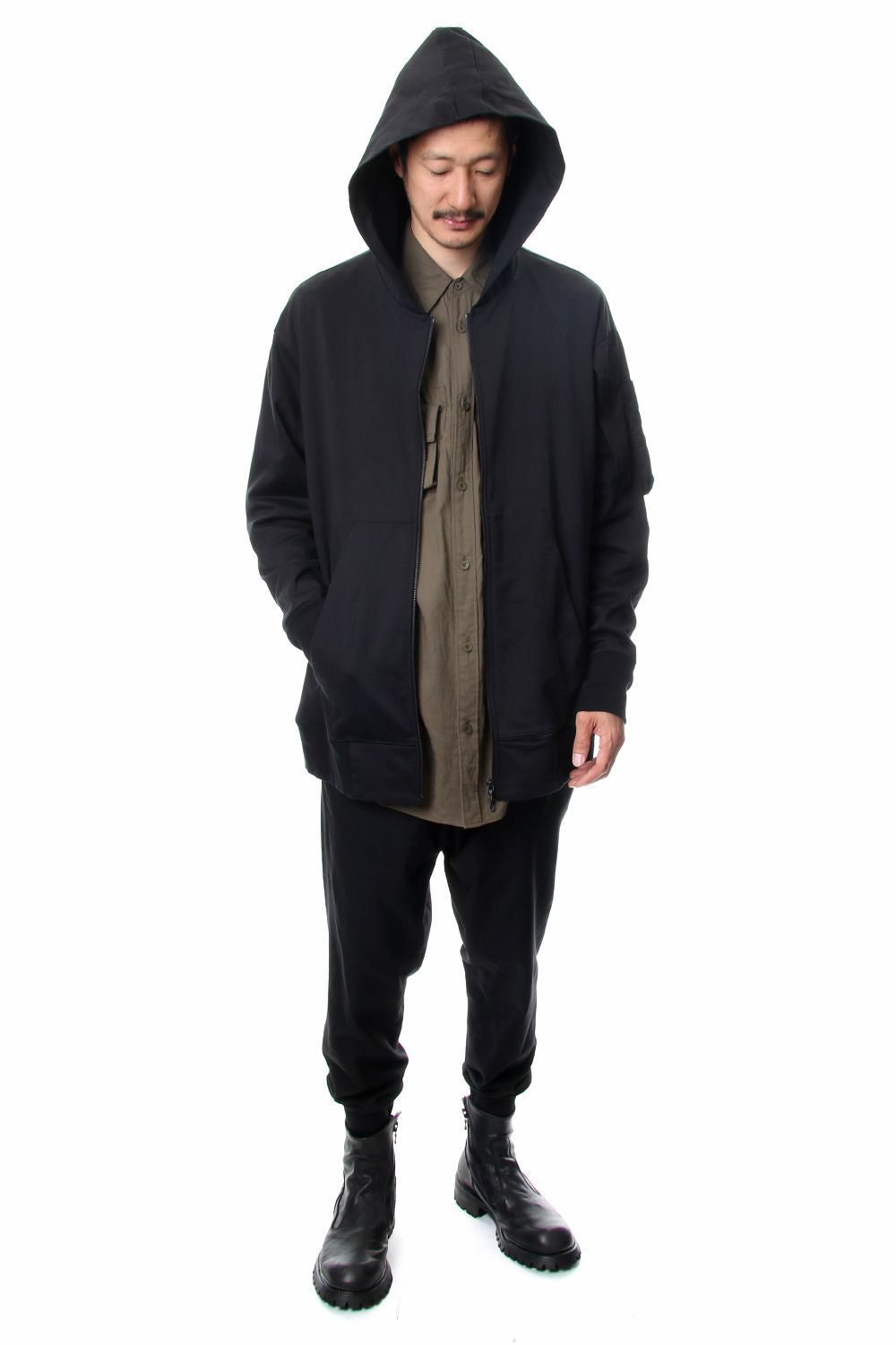 COMBINATION PARKA Black