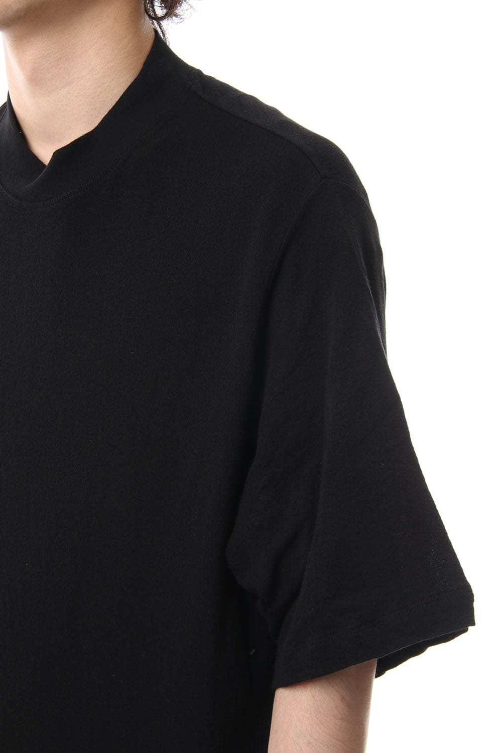 DRAPING T-SHIRT Black
