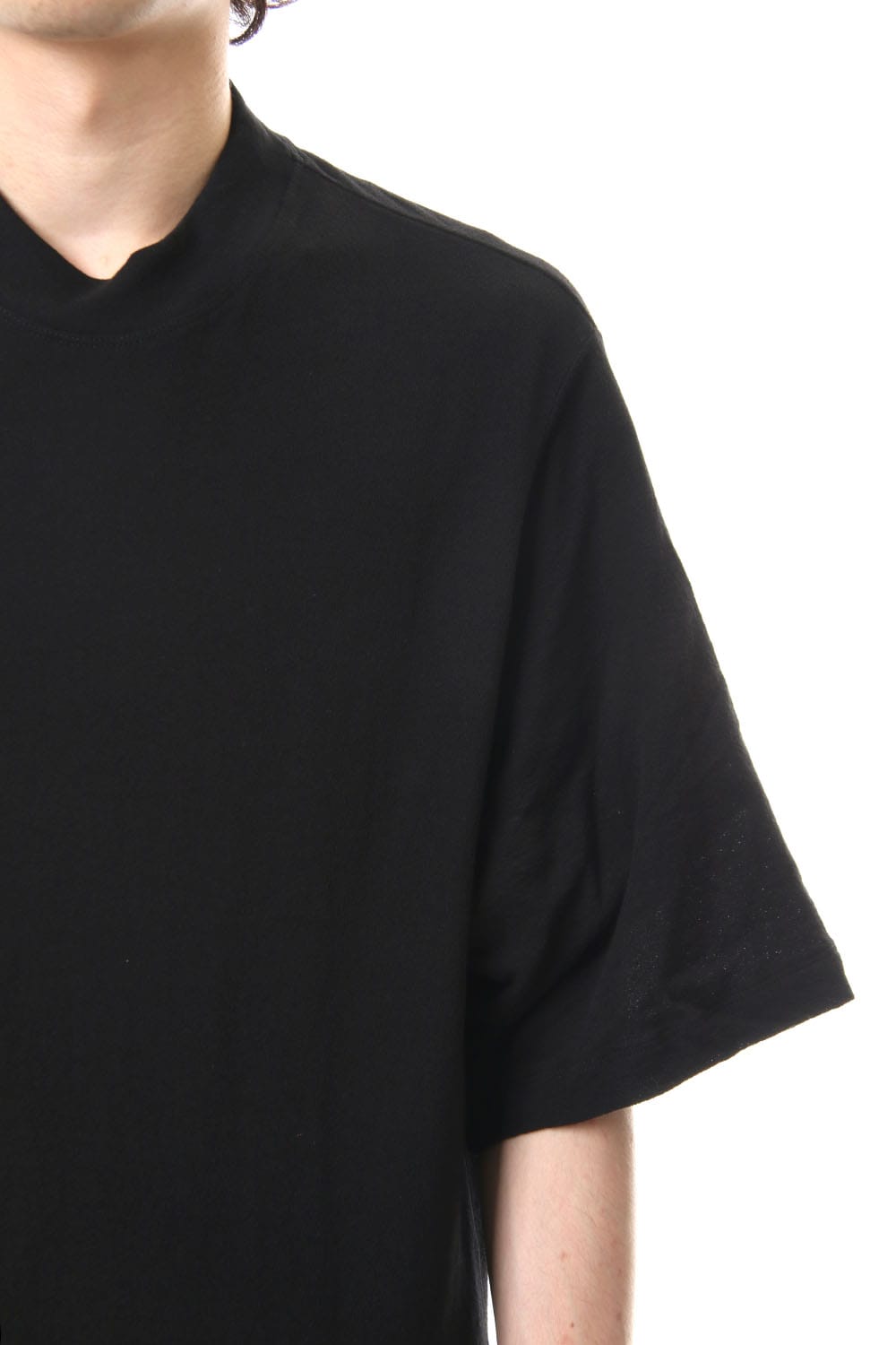 DRAPING T-SHIRT Black