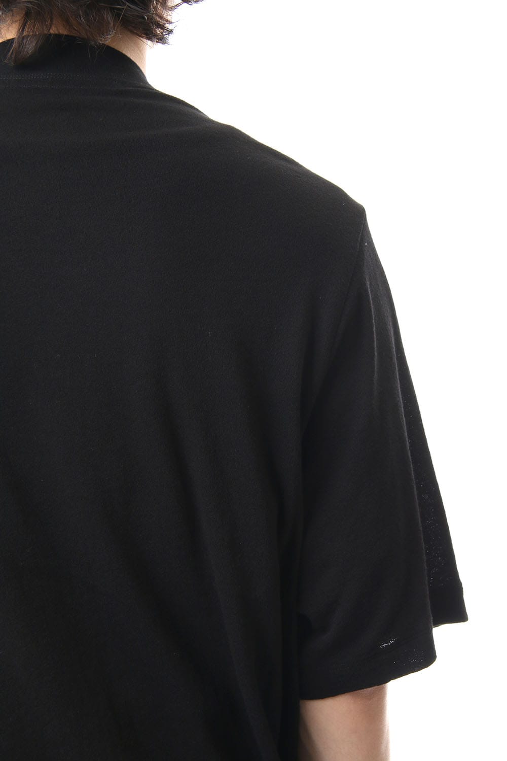 DRAPING T-SHIRT Black