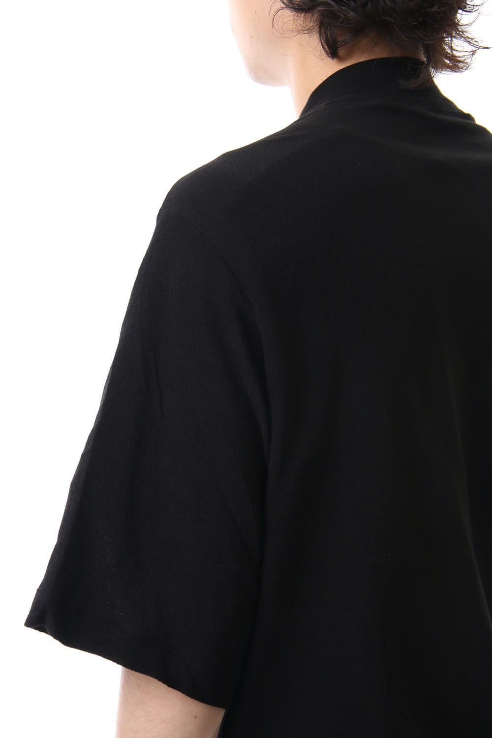 DRAPING T-SHIRT Black