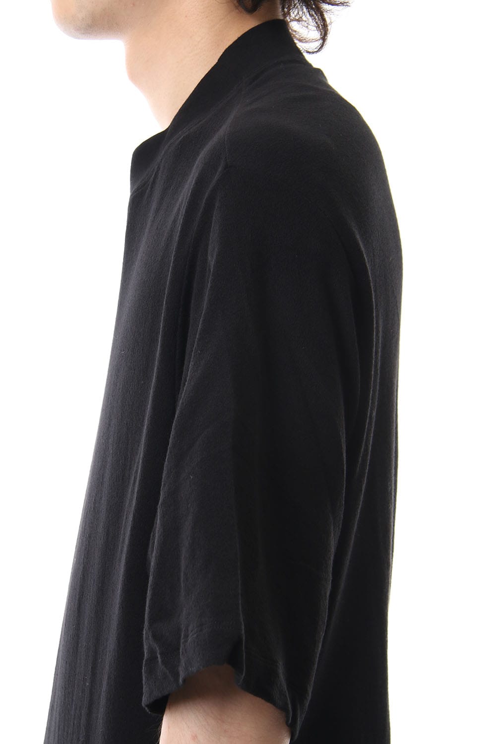 DRAPING T-SHIRT Black