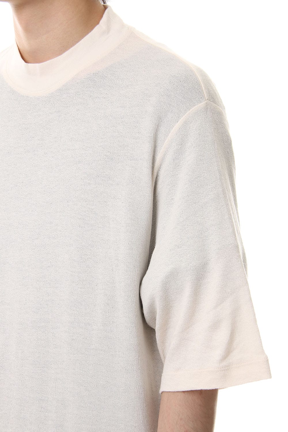 DRAPING T-SHIRT Light Beige