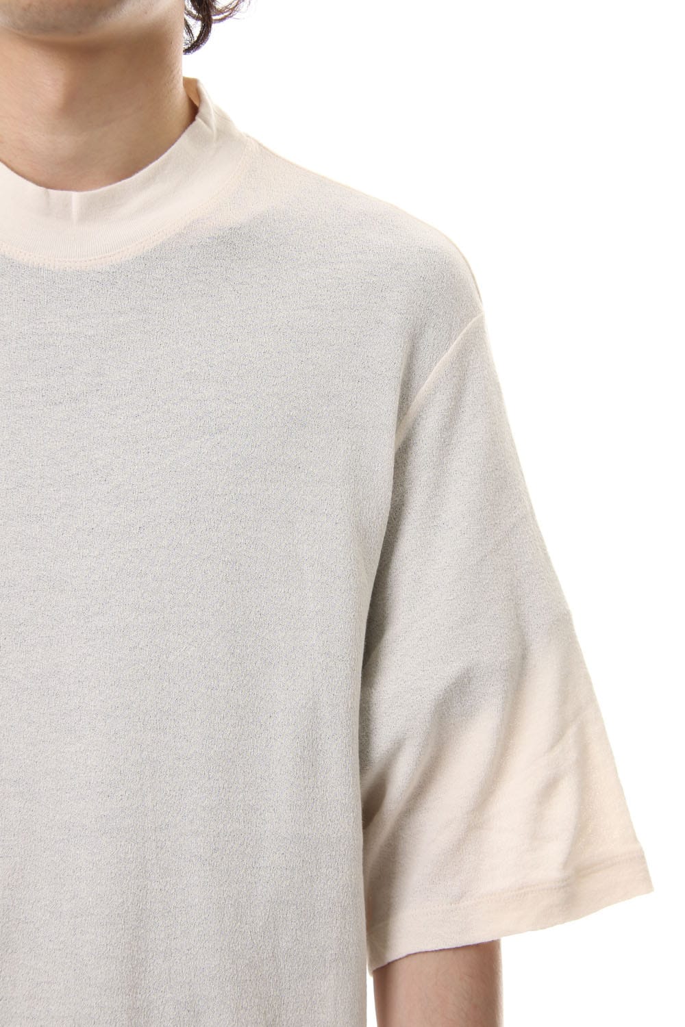 DRAPING T-SHIRT Light Beige