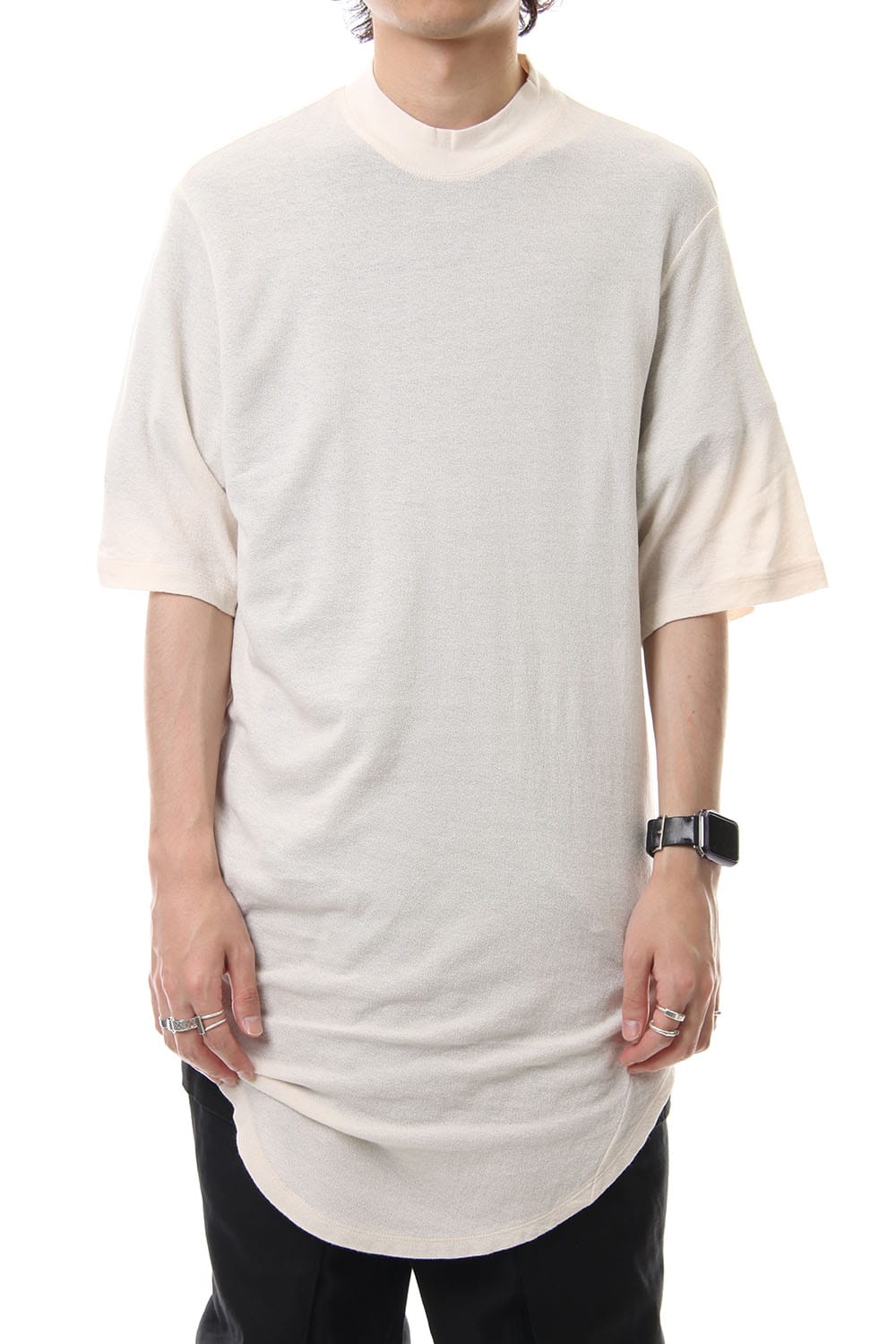 DRAPING T-SHIRT Light Beige
