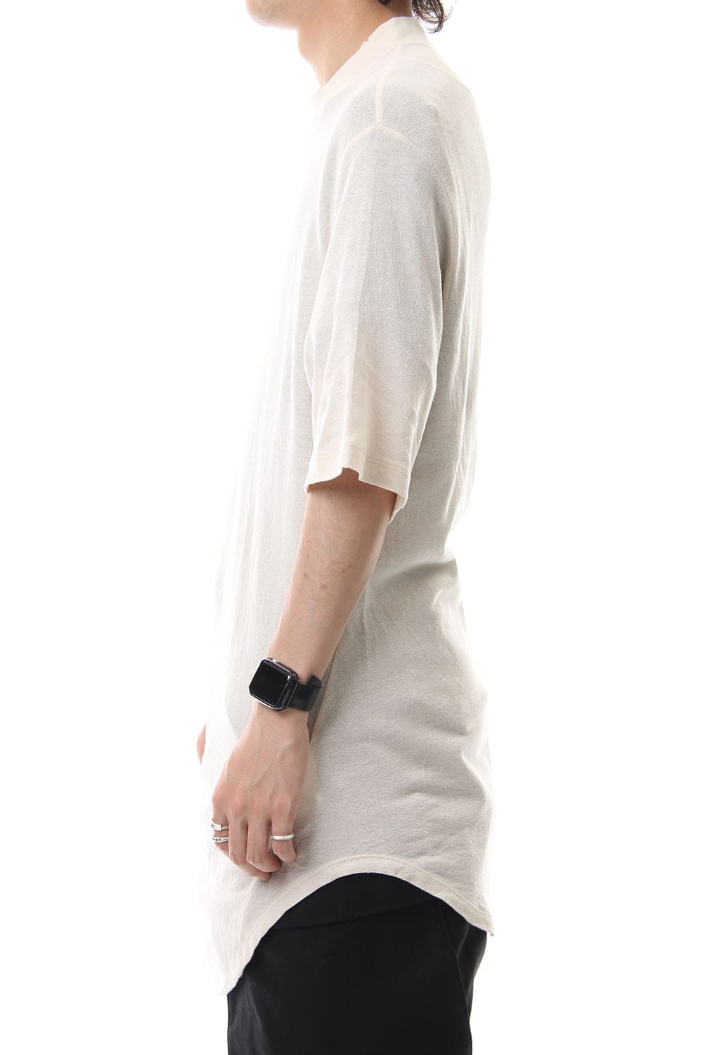 DRAPING T-SHIRT Light Beige