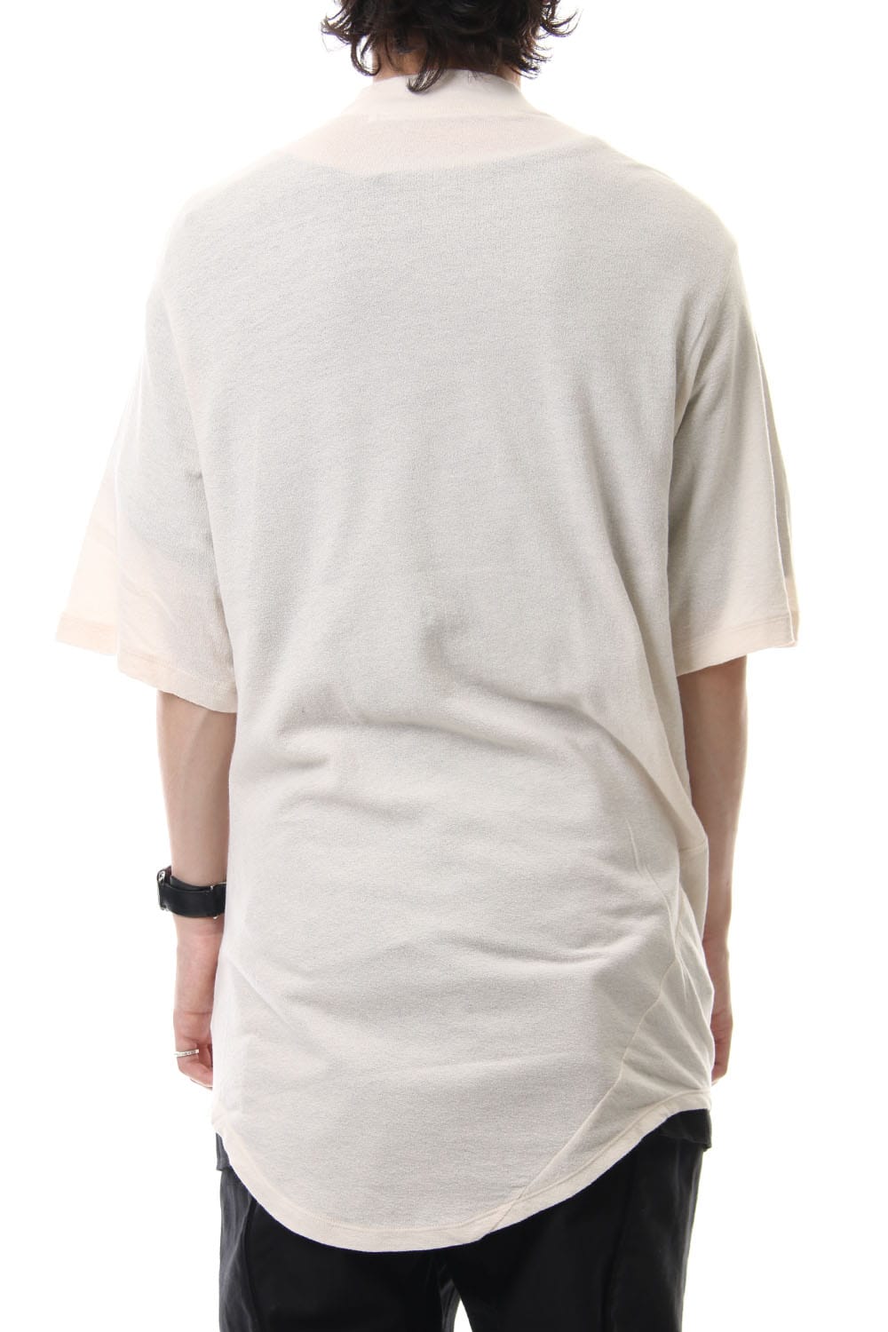 DRAPING T-SHIRT Light Beige