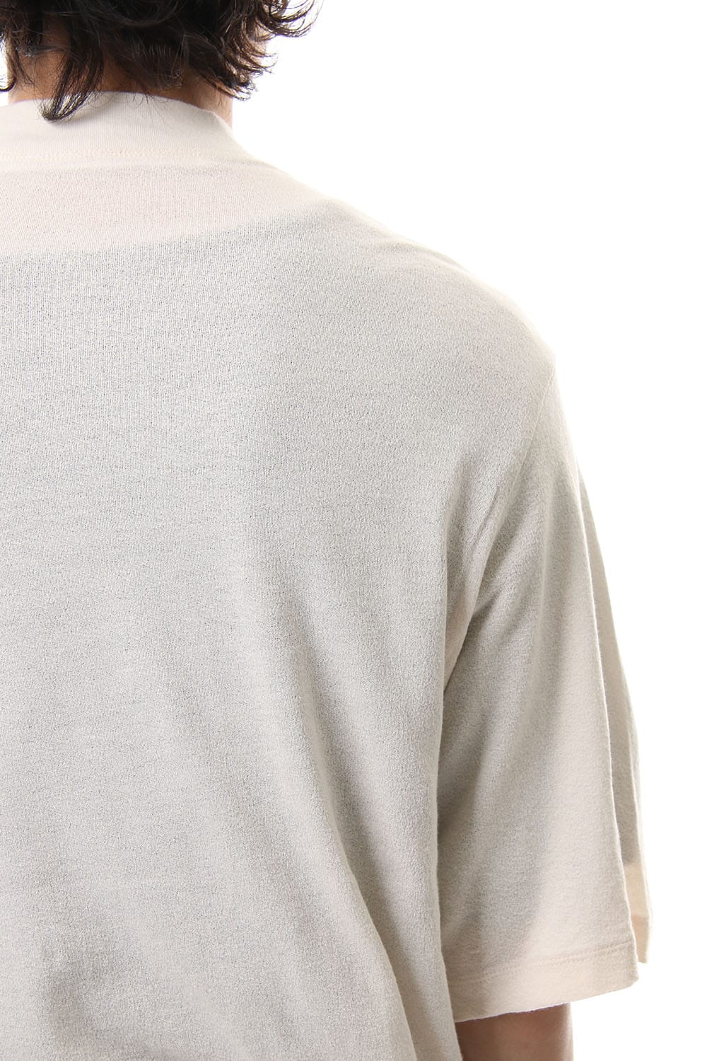 DRAPING T-SHIRT Light Beige