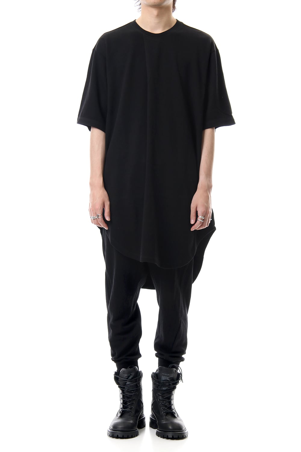 TUCKED T-SHIRT Black