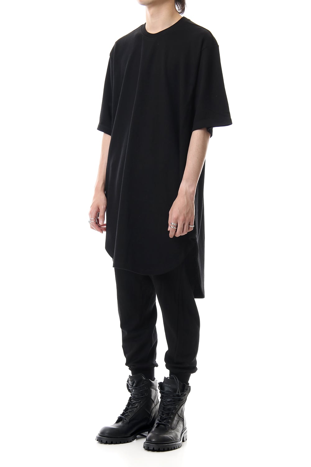 TUCKED T-SHIRT Black