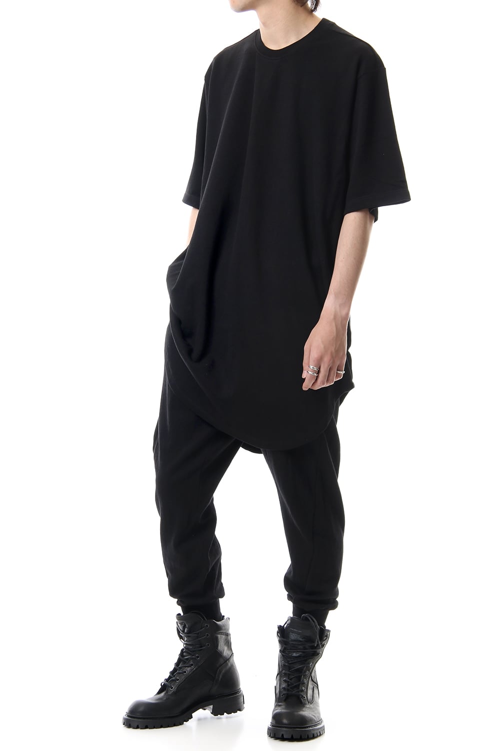 TUCKED T-SHIRT Black