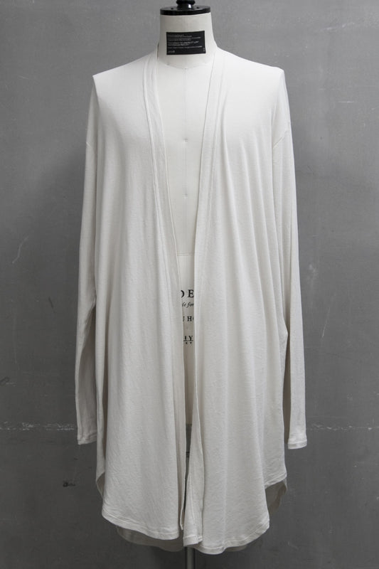 FRONTLESS CARDIGAN Light Beige