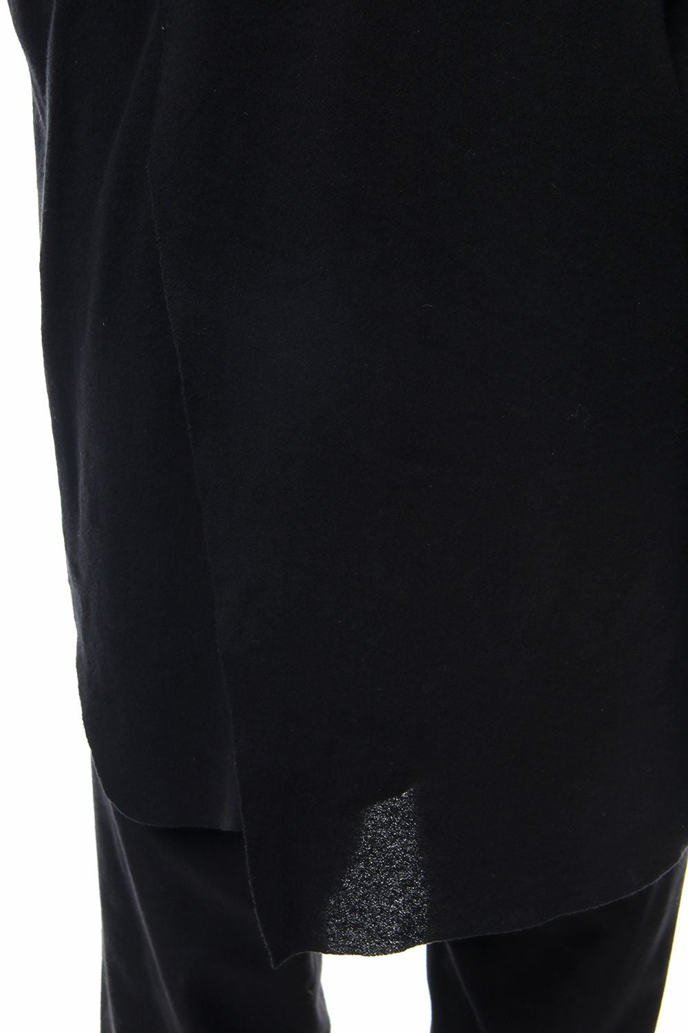 DRAPING SHIRT Black