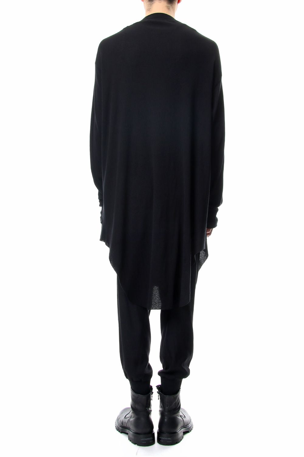 DRAPING SHIRT Black